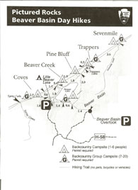 Beaver Lake Loop Map
